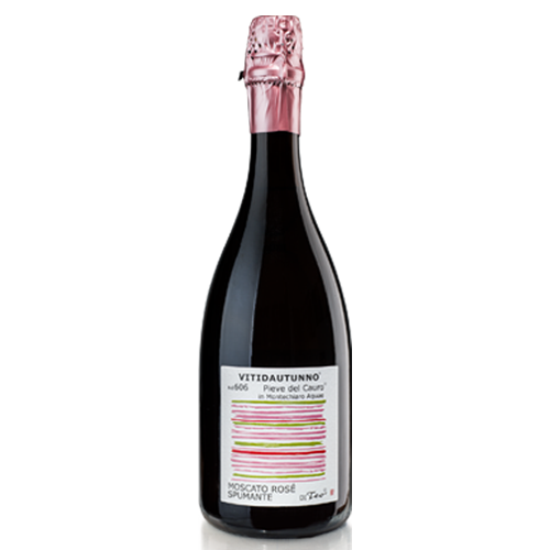 VITIDAUTUNNO® PIEVE DEL CAURO® ROSÉ SPUMANTE MOSCATO